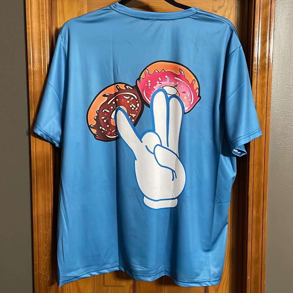 NWT-Pink & Chocolate Donut Shirt